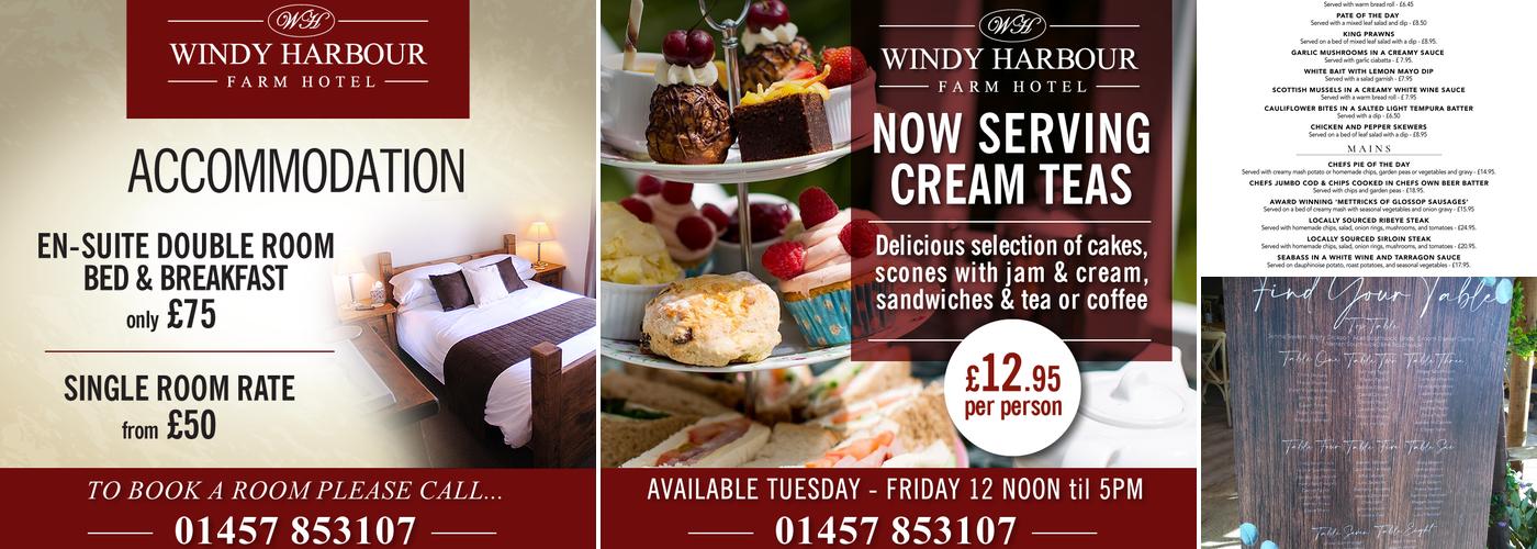 Windy Harbour Farm Restaurant & B&B Menu