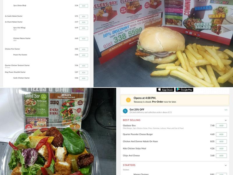 Food Spot Pizza & Grill Menu