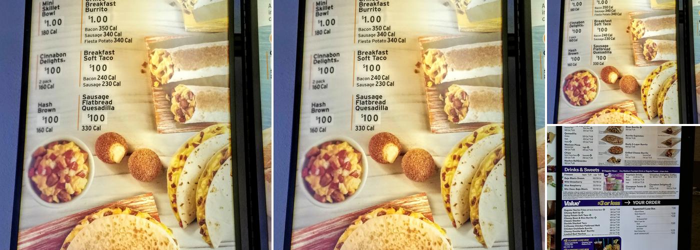 Taco Bell Menu
