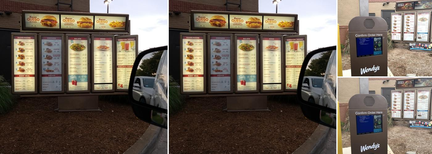 Wendy's Menu