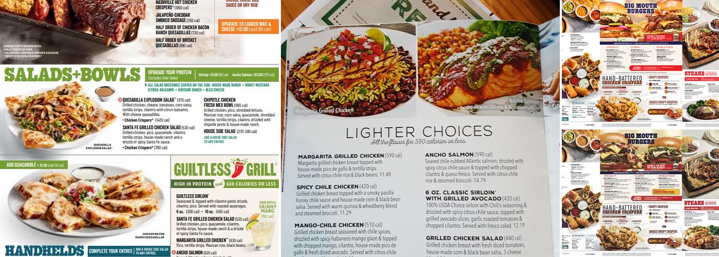 Chili's Grill & Bar Menu