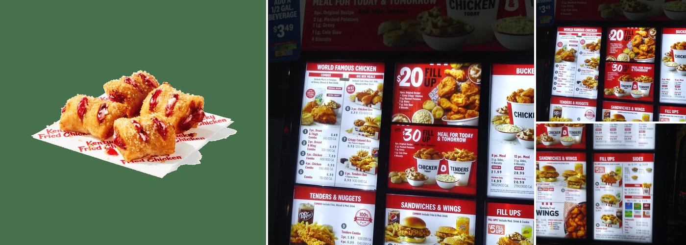 KFC Menu