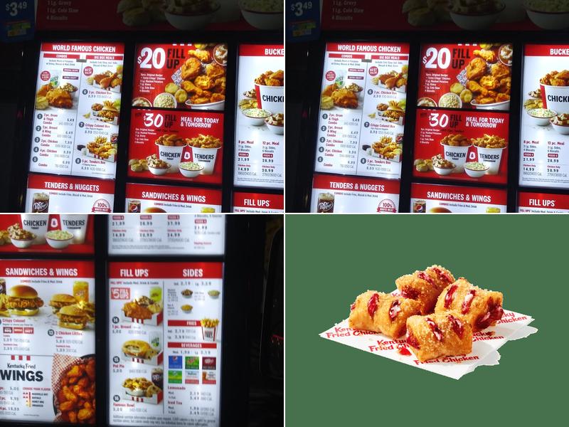KFC Menu
