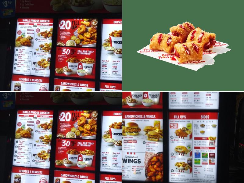 KFC Menu