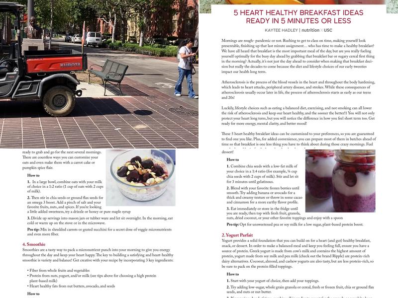 Trojan Grounds Menu