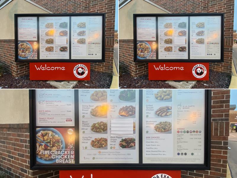 Panda Express Menu