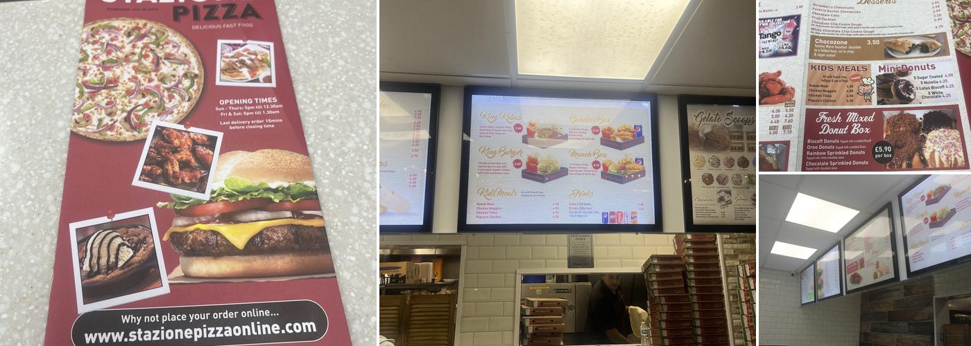 STAZIONE PIZZA Menu