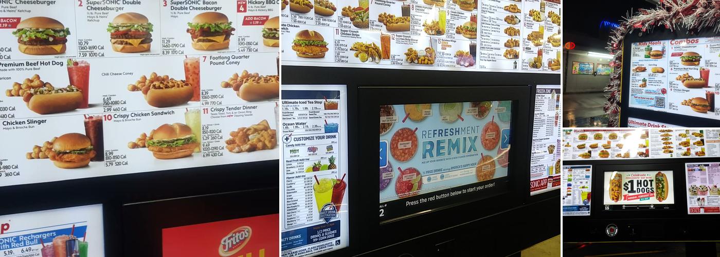Sonic Drive-In Menu