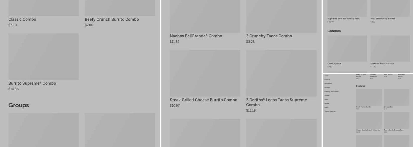 Taco Bell Menu