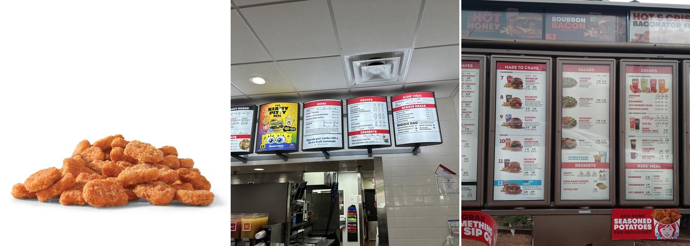 Wendy's Menu