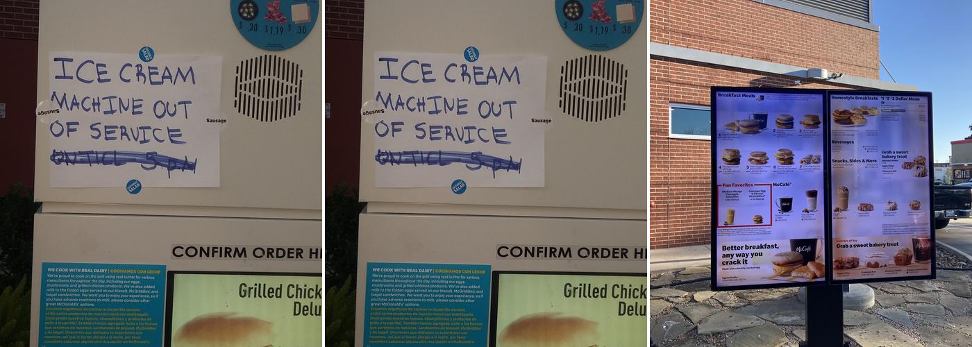 McDonald's Menu