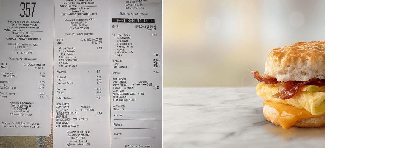 McDonald's Menu
