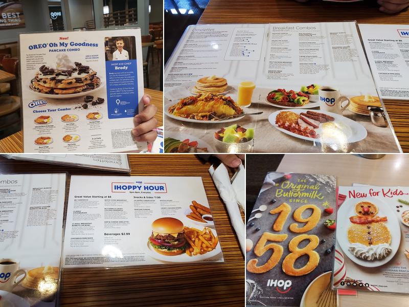 IHOP Menu