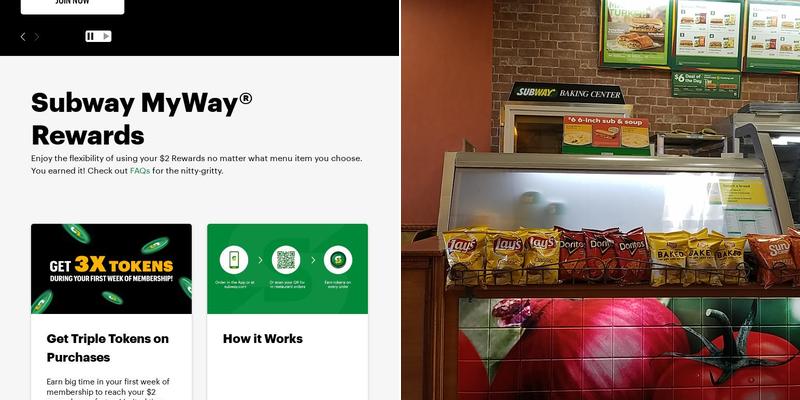 Subway Menu