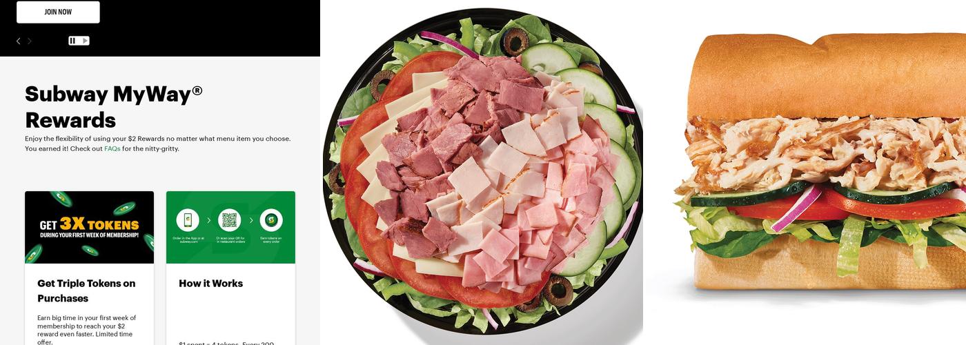Subway Menu