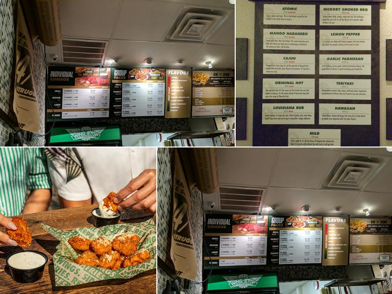 Wingstop Menu
