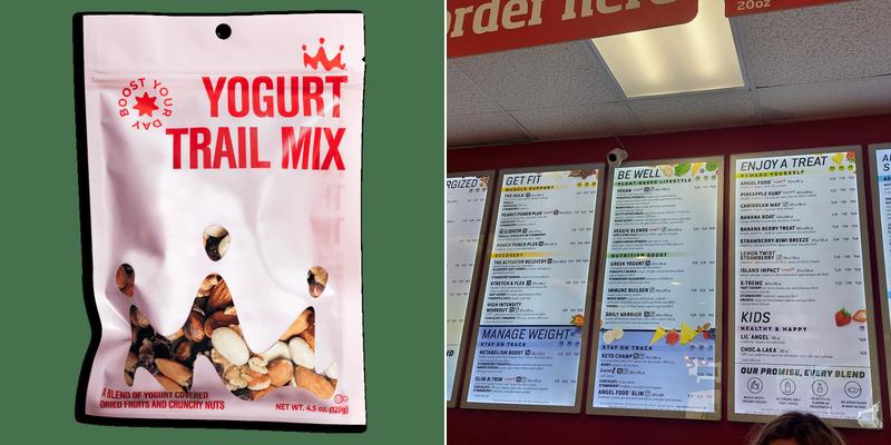 Smoothie King Menu