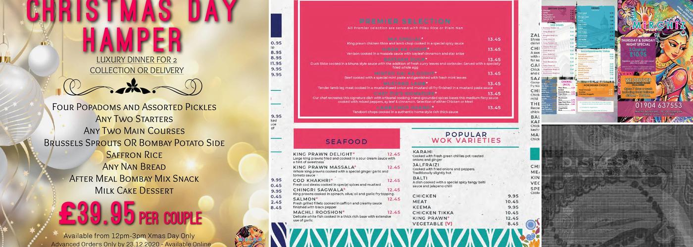 Mirchiz Menu