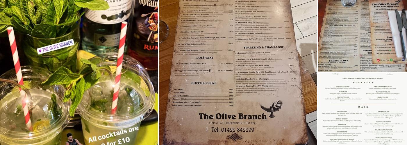 Olive Branch Menu