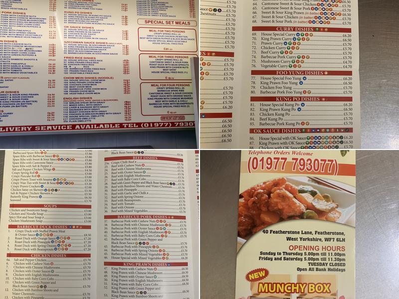 Perfect Kitchen Menu