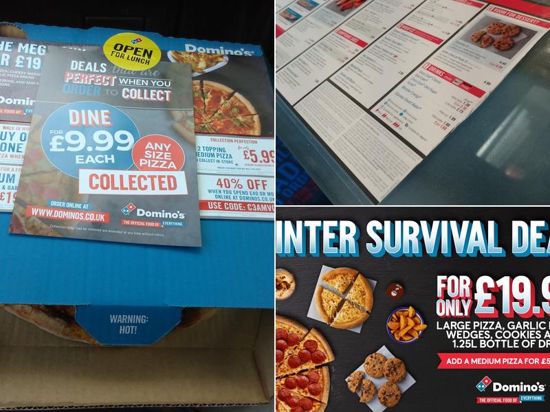 Domino's Pizza - Harrogate - West Menu