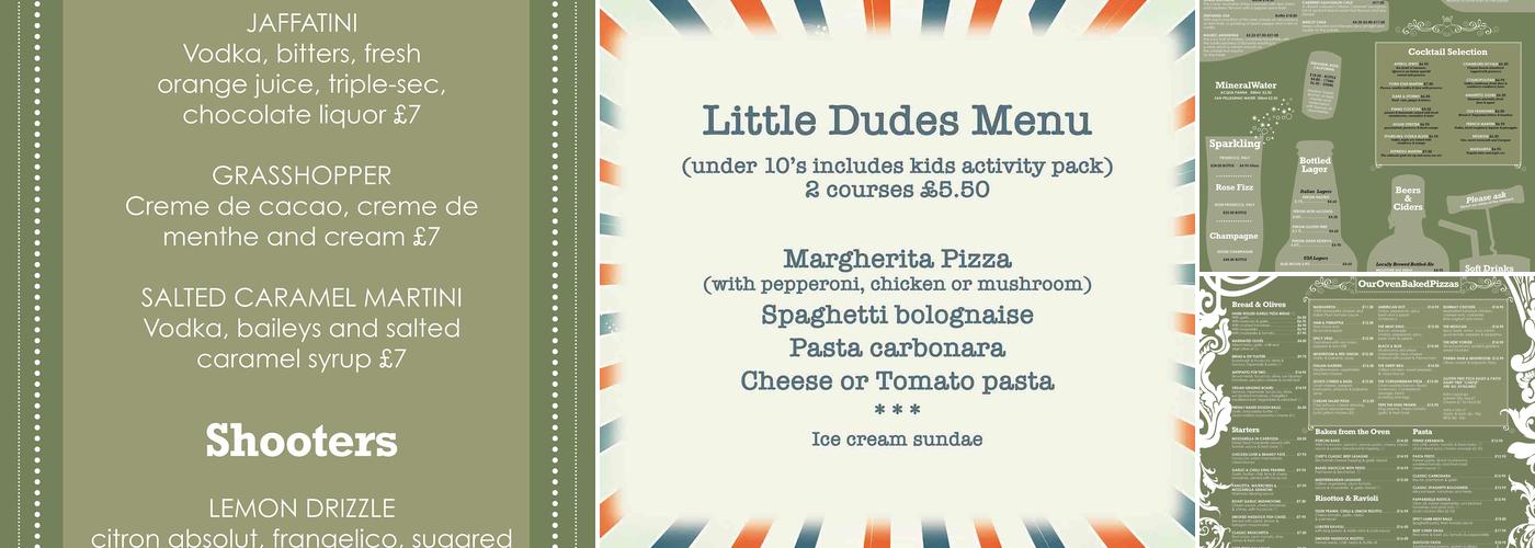 Mozzarellas Pizzeria & Wine Bar Menu