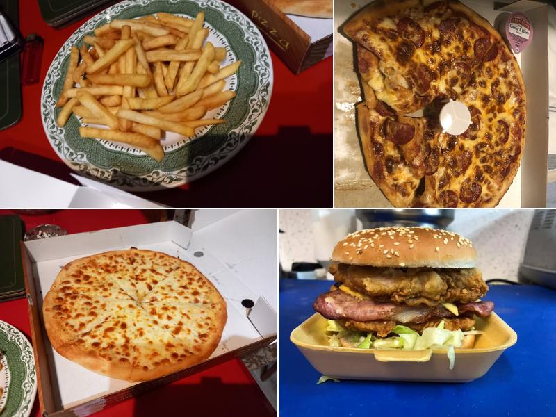 Tasty Fried Chicken And Pizza