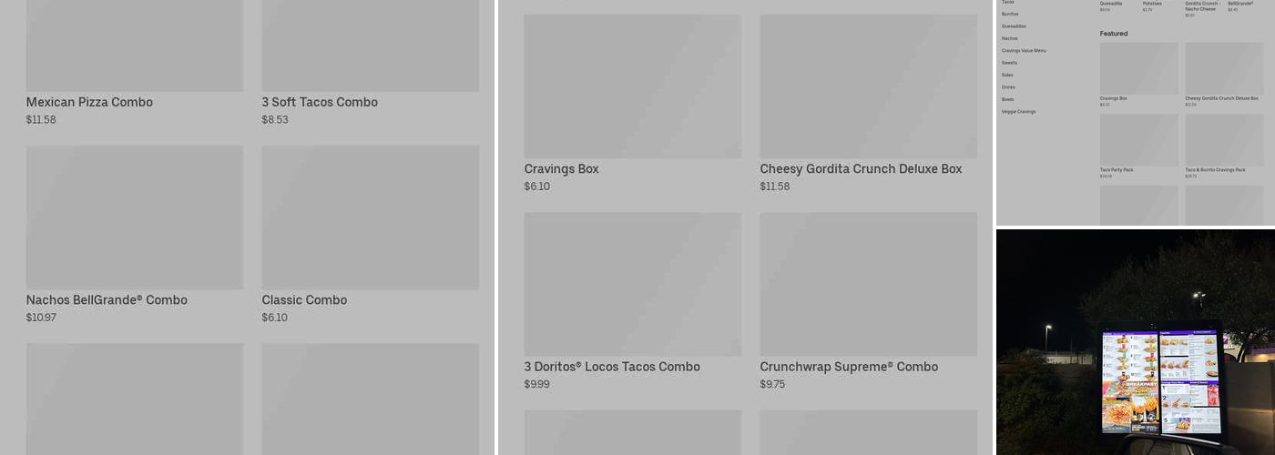 Taco Bell Menu