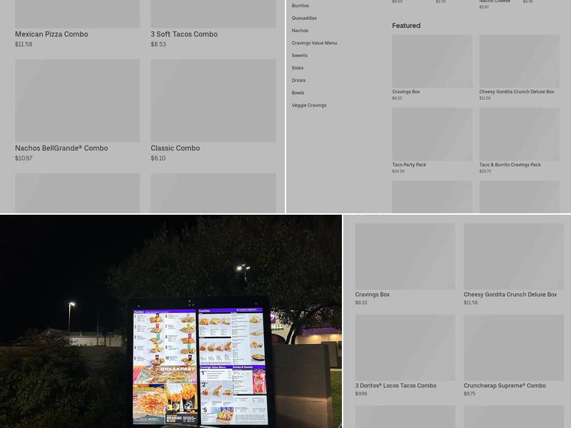 Taco Bell Menu