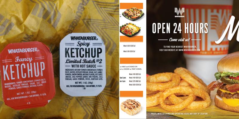 Whataburger Menu