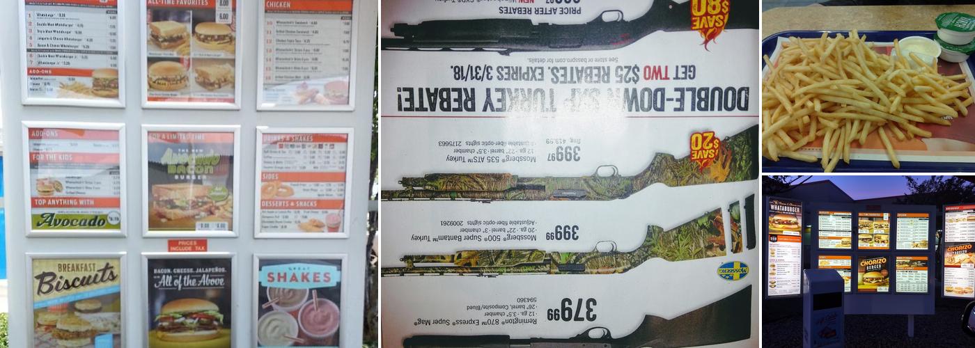 Whataburger Menu