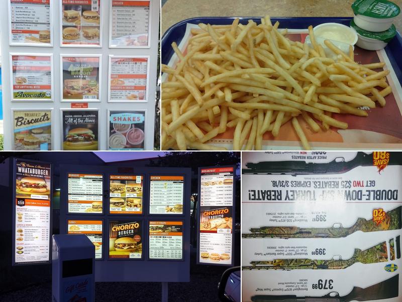 Whataburger Menu