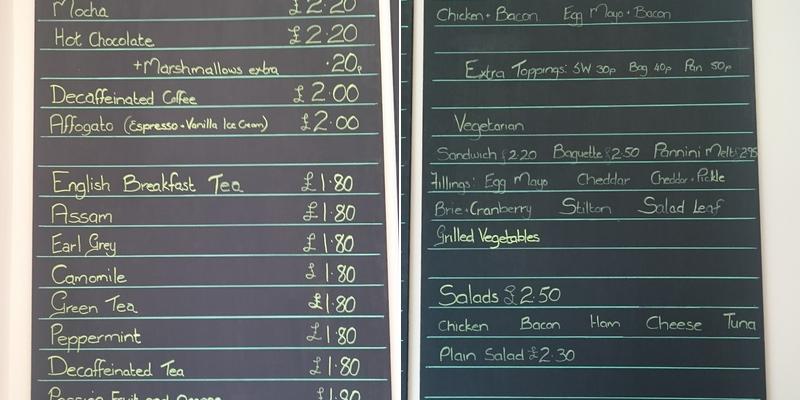 Little White Duck Sandwich Shop Menu