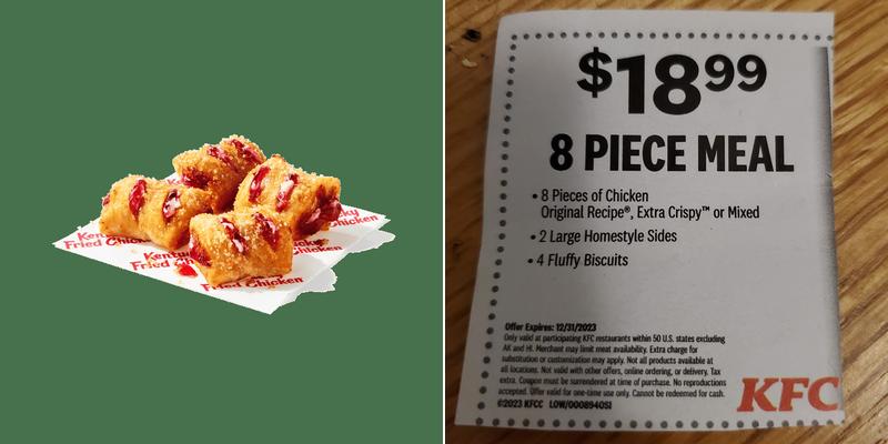 KFC Menu