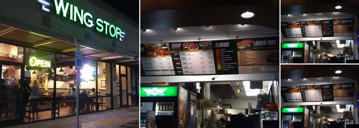 Wingstop Menu