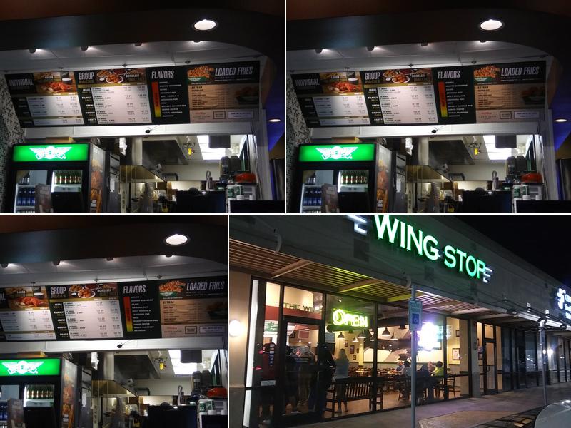 Wingstop Menu
