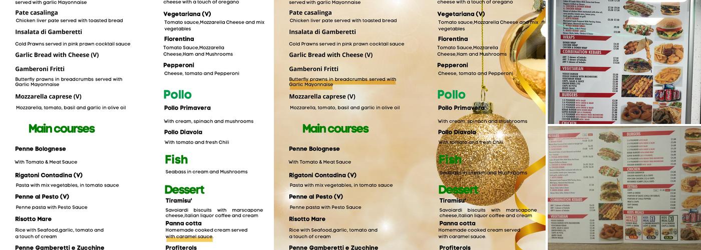 The Kebab House Menu