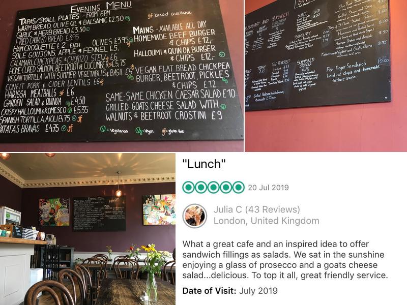 Same Same But Different Menu