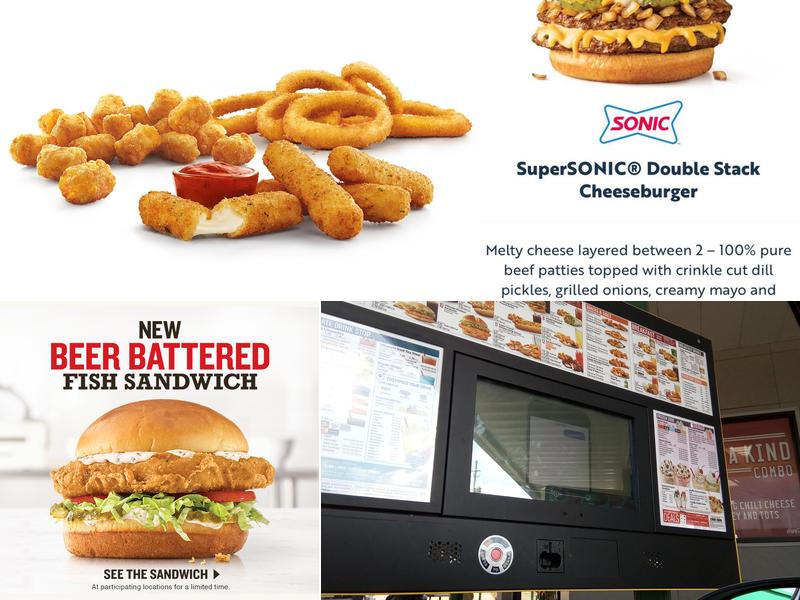 Sonic Drive-In Menu