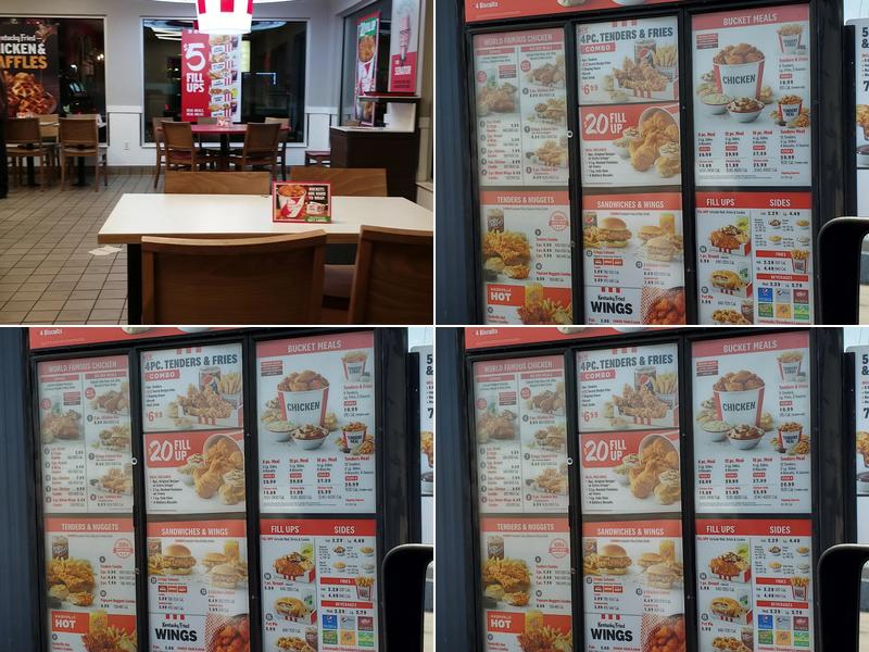 KFC Menu