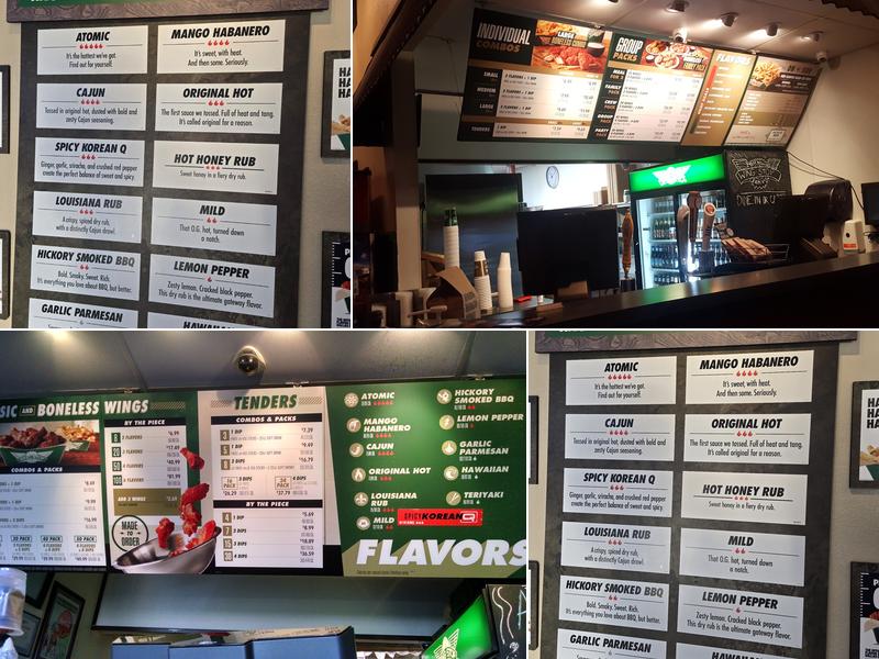 Wingstop Menu