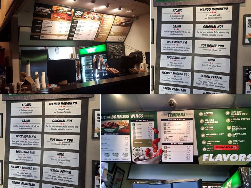Wingstop Menu