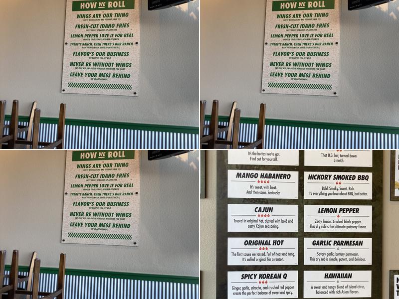 Wingstop Menu