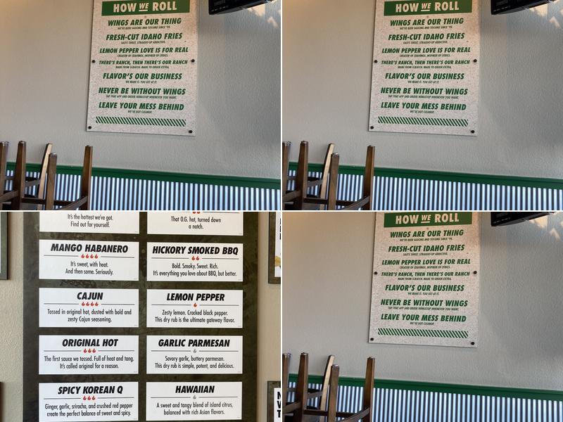 Wingstop Menu