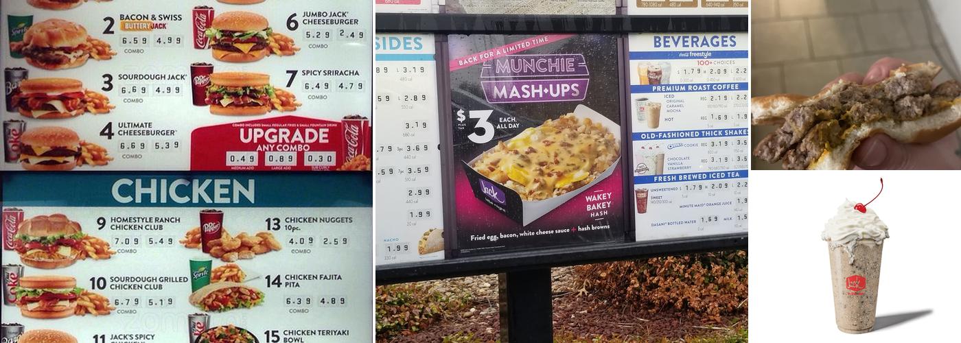 Jack In The Box Menu