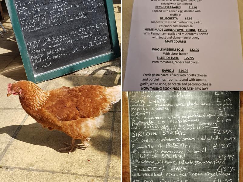 La Pergola Restaurant Menu