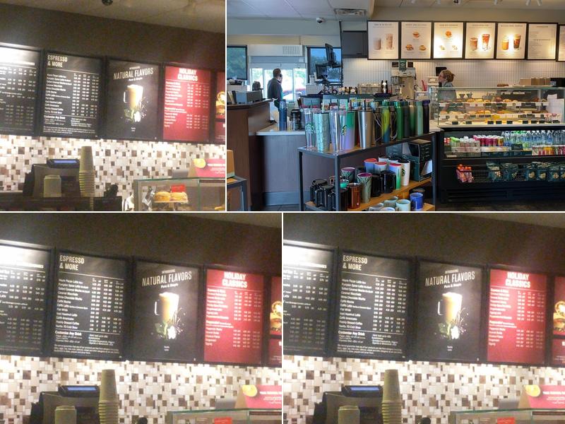 Starbucks Menu