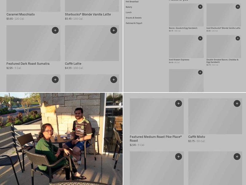 Starbucks Menu