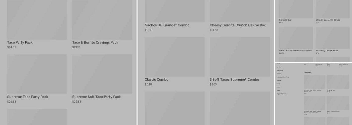 Taco Bell Menu