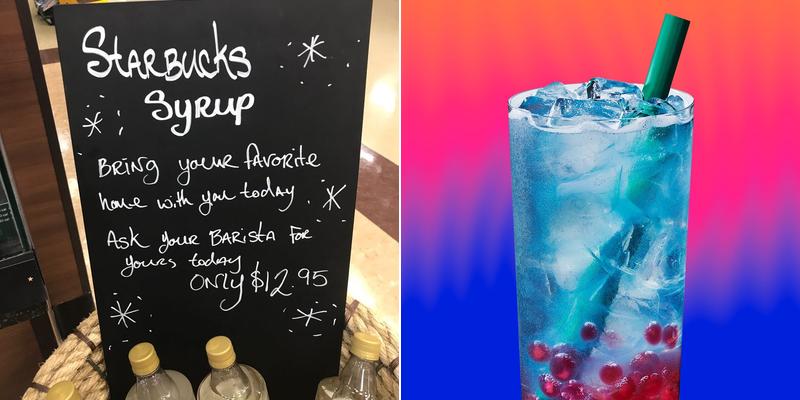 Starbucks Coffee Company Menu